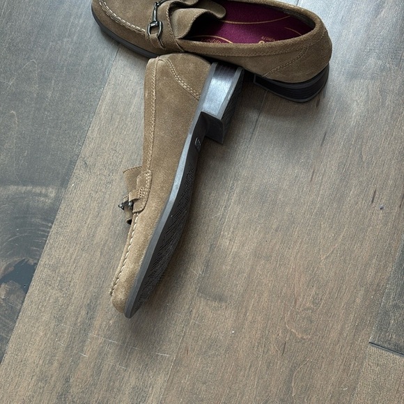 Munro women olive green Suede Loafers - Picture 7 of 8